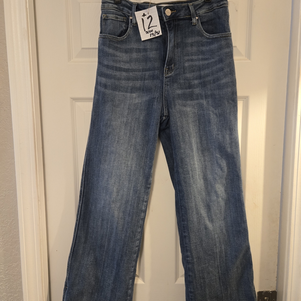 Stylish Blue Flare Women's Jeans